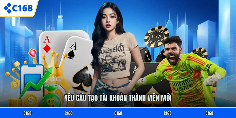 Yêu cầu tạo tài khoản thành viên mới